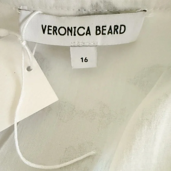 Veronica Beard Castella Floral Boho Midi Dress - Picture 13 of 16